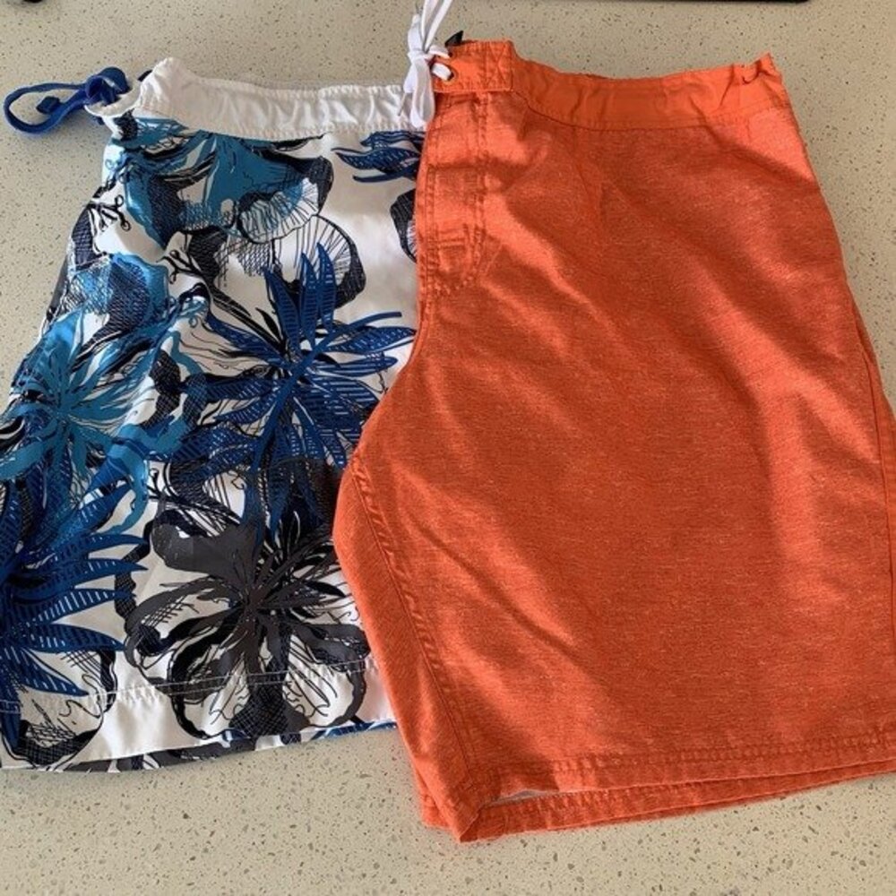 Lot Of 2 mens OP swimtrunks 3XL 48-50